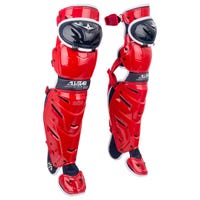 All-Star System 7 Axis Adult Leg Guards - USA in Red/White Navy Size 16 1/2 in