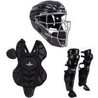 All-Star System 7 Axis Solid Pro Intermediate Catcher's Kit - 2020 Model in Black