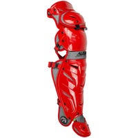 All-Star System7 Axis Adult Leg Guards in Red