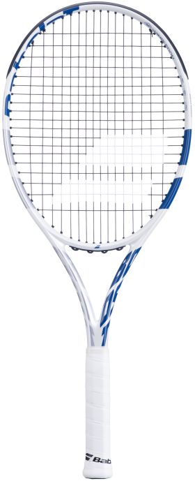 Babolat Boost Drive Wimbledon Strung Tennis Racquet (White/Blue)