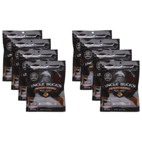 Bass Pro Shops Uncle Buck's Hickory-Smoked Beef Jerky - 8 Pack