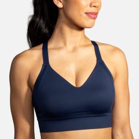 Brooks Drive Interlace Bra Women's Bras Navy