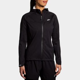 Brooks High Point Waterproof Jacket Women's Running Apparel Black