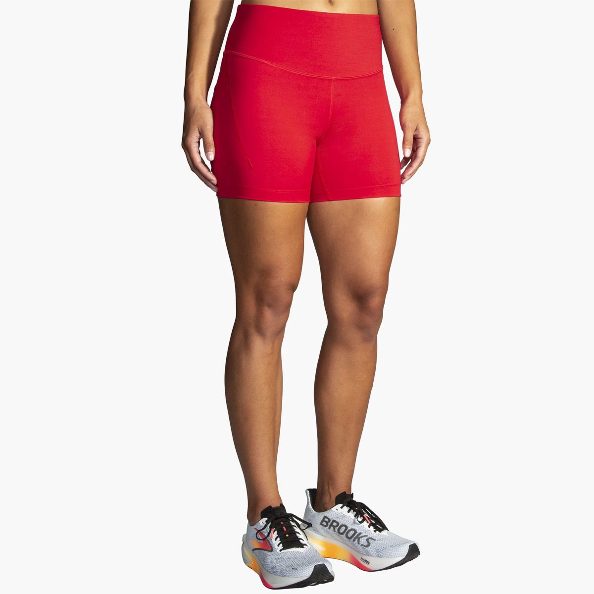 Brooks Spark 5" Short Tight Women's Running Apparel Salsa