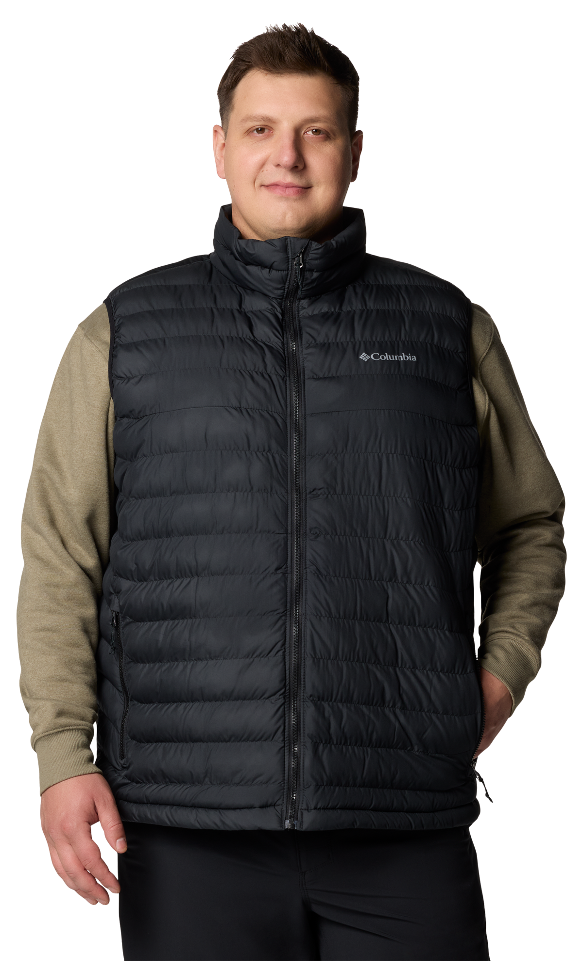 Columbia Powder Lite II Vest for Men - Black - L