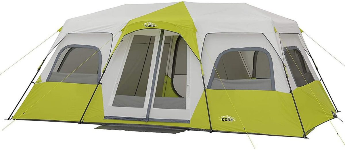 Core Equipment 12-Person Instant Cabin Tent, Steel