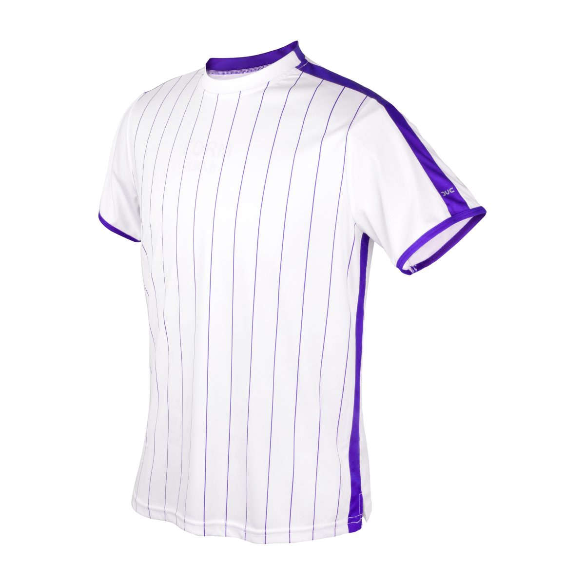 DUC Jailbird Men's Tennis Crew (White/Purple)