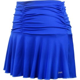 DUC Kourtney Women's Ruched / Flounce Tennis Skort (Royal Blue)