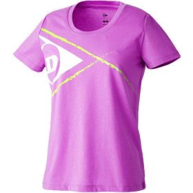 Dunlop Women's Club Tee Flying D Shirt (Pink)