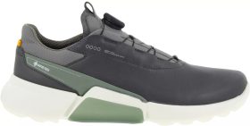 ECCO BIOM H4 BOA Golf Shoes - Magnet/Frosty Green -