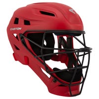 Easton Elite X Adult Catcher's Helmet in Red/Gray Size Large