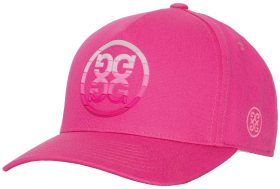 G/FORE Circle Gs Ombre Twill Snapback Men's Golf Hat - Pink, Size: One Size