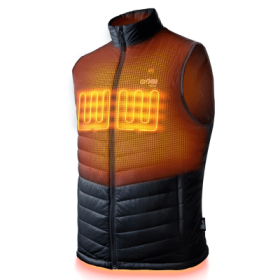 Gobi Heat 3-Zone Heated Vest for Men - Onyx - 2XL