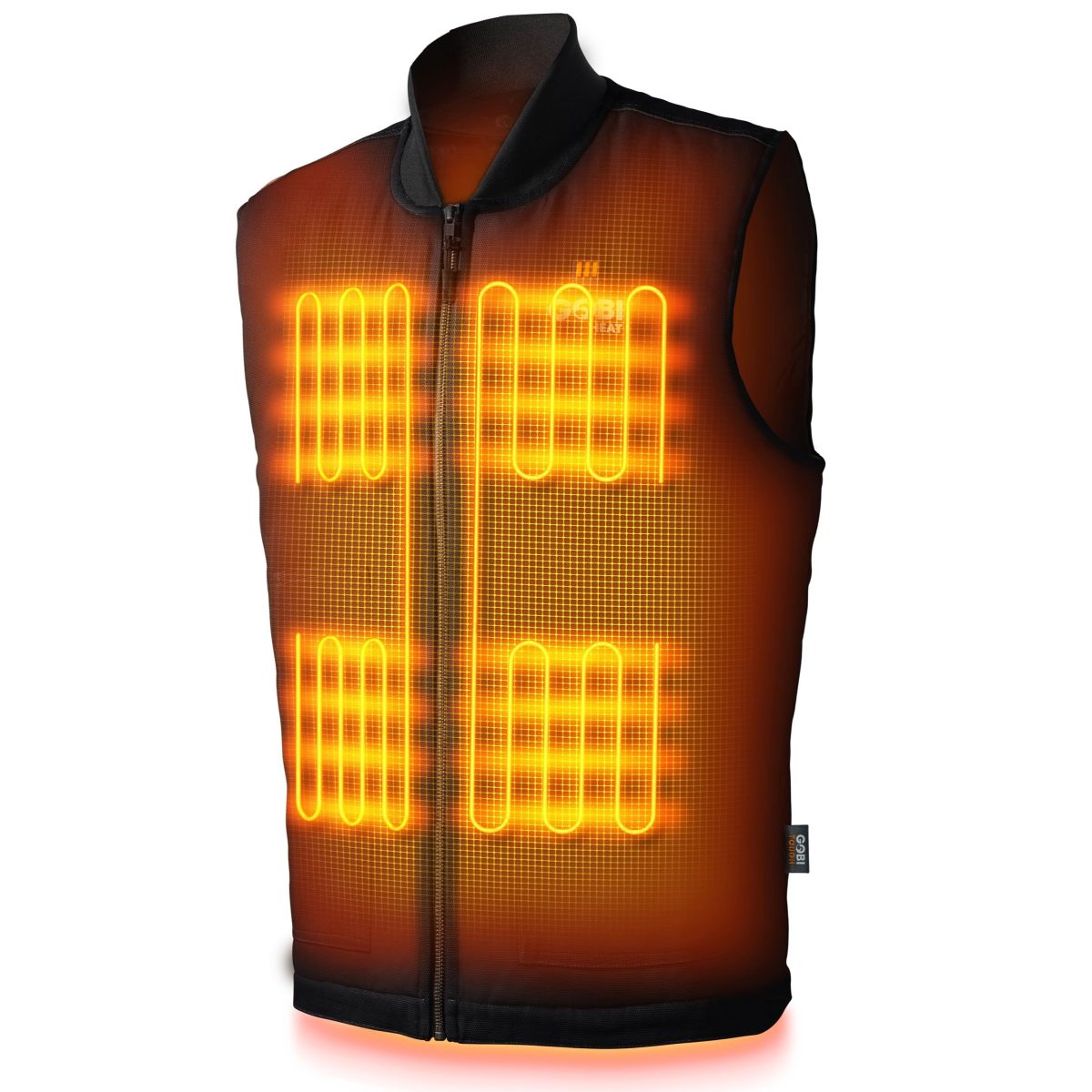 Gobi Heat Ibex Heated Workwear Vest for Men - Onyx - M