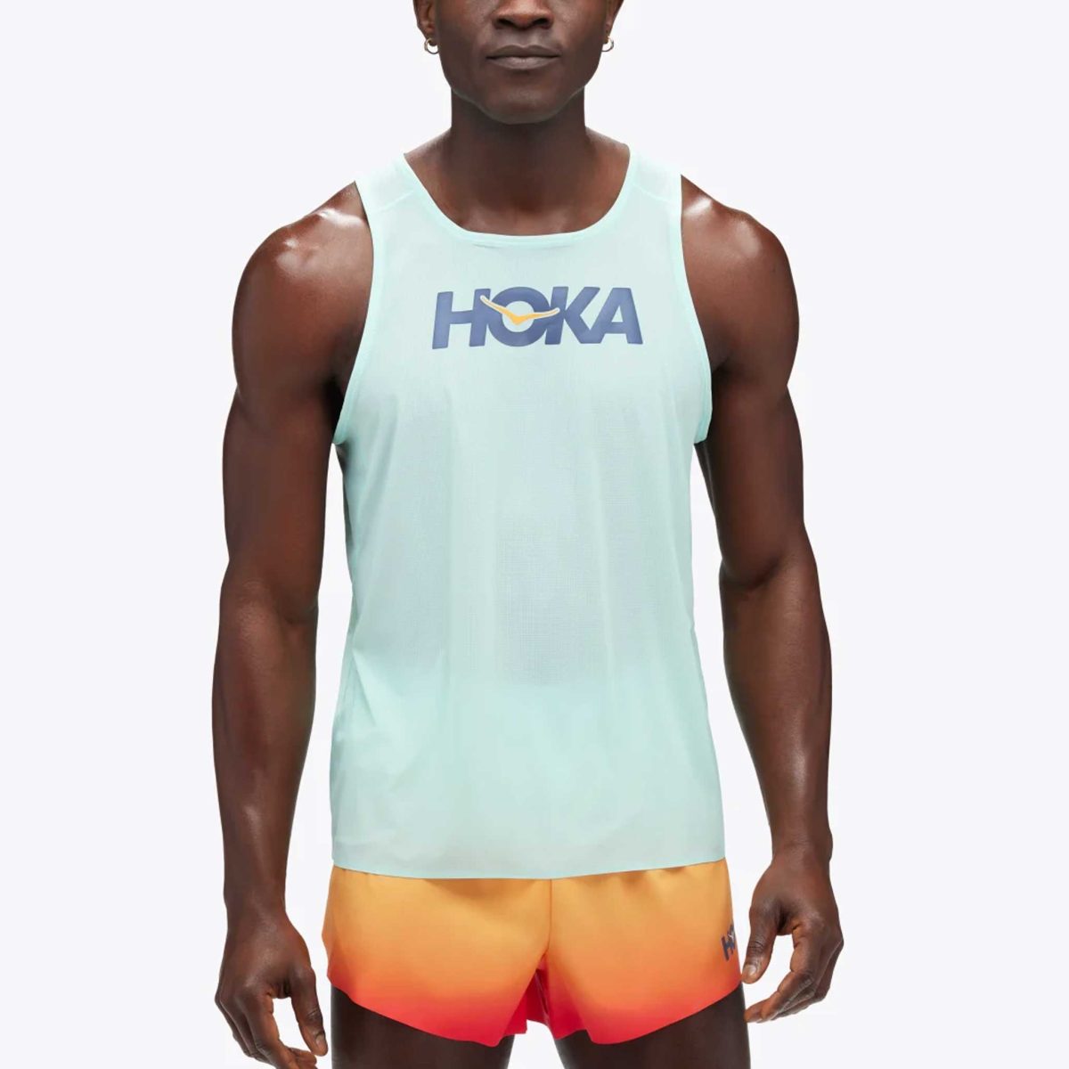 HOKA Airolite Run Tank Men's Running Apparel Marathon Pack