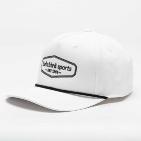 Holabird Sports Athletic Rope Cap Hats & Headwear White/Black Rope