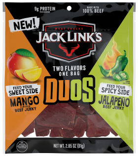 Jack Link's Mango and Jalapeno Duos Beef Jerky