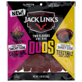 Jack Link's Original and Teriyaki Duos Beef Jerky