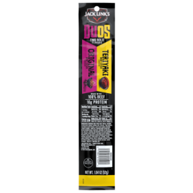 Jack Link's Original and Teriyaki Duos Beef Sticks