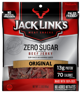 Jack Link's Zero Sugar Original Beef Jerky