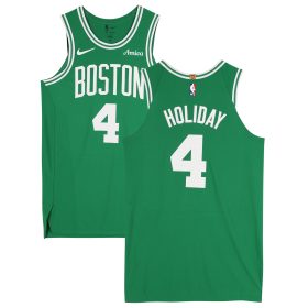 Jrue Holiday Boston Celtics Game-Used #4 Kelly Green Jersey vs. Golden State Warriors on November 6, 2024 - Size 48+4