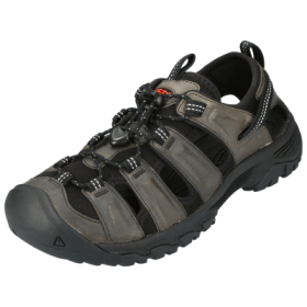 KEEN Targhee III Hiking Sandals for Men - Gray/Black - 10.5M