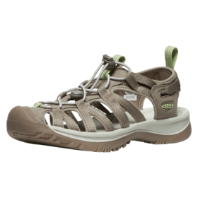 KEEN Whisper Sandals for Ladies - Timberwolf/Tarragon - 10M