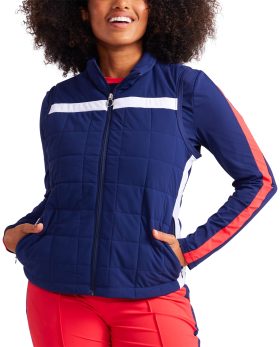 KINONA Womens Chill Layer Golf Vest - Blue, Size: Small