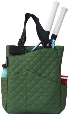 Maggie Mather Quilted Original Tennis Tote (Lawn)