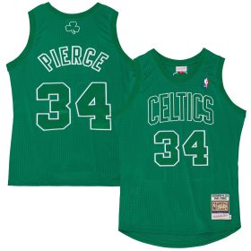 Men's Mitchell & Ness Paul Pierce Kelly Green Boston Celtics 2012 Authentic Player Jersey