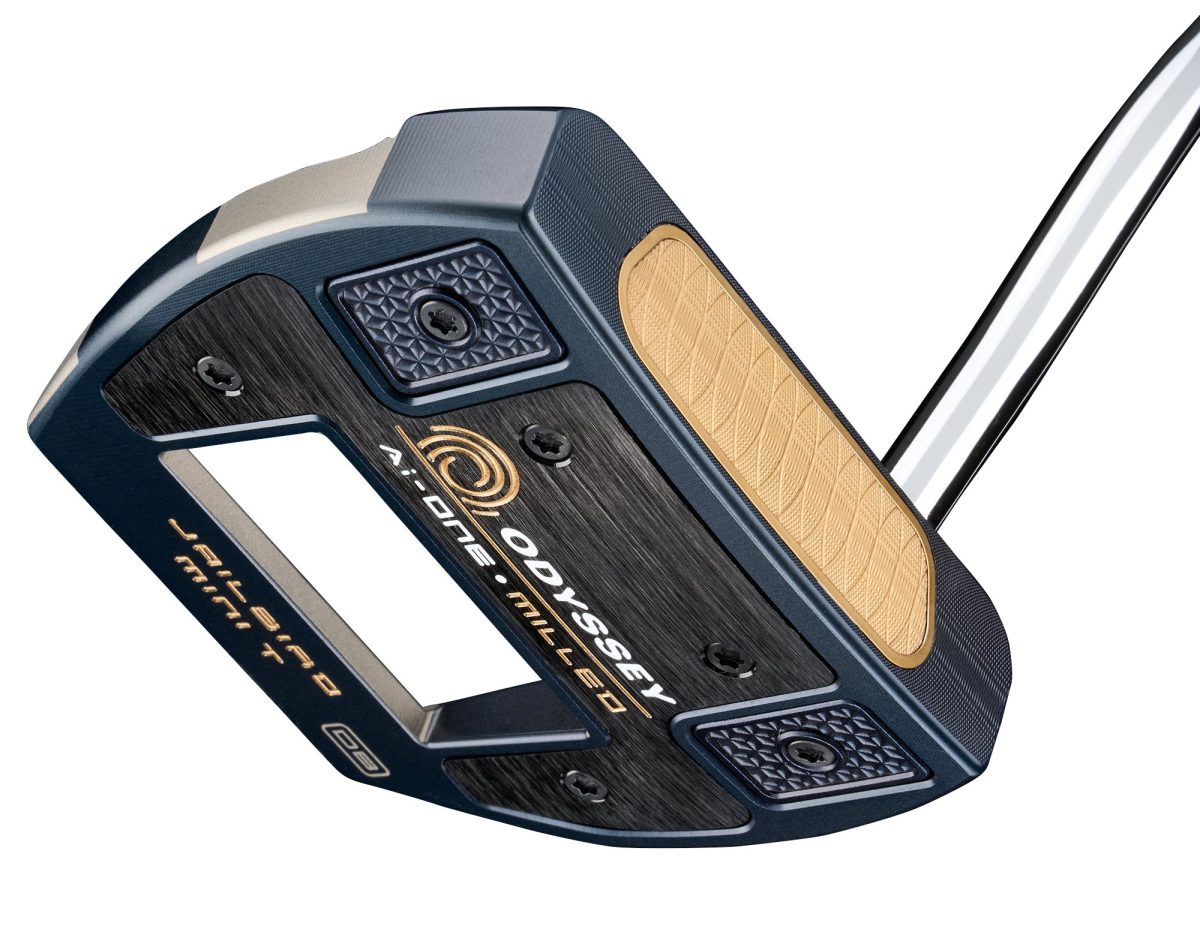 Odyssey Ai-ONE Milled Jailbird Mini T DB Putter 2024 - RIGHT - JB MINI T DB - 33" - Golf Clubs