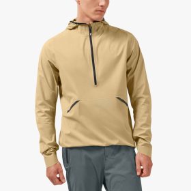 On Waterproof Anorak Men's Running Apparel Camel