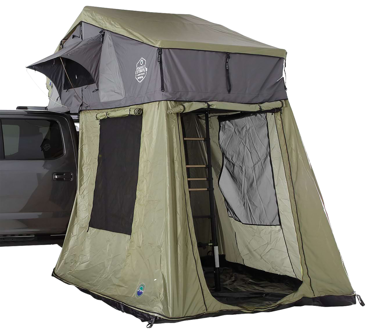 Overland Vehicle Systems Nomadic 4 Roof Top Tent Annex with Travel Cover