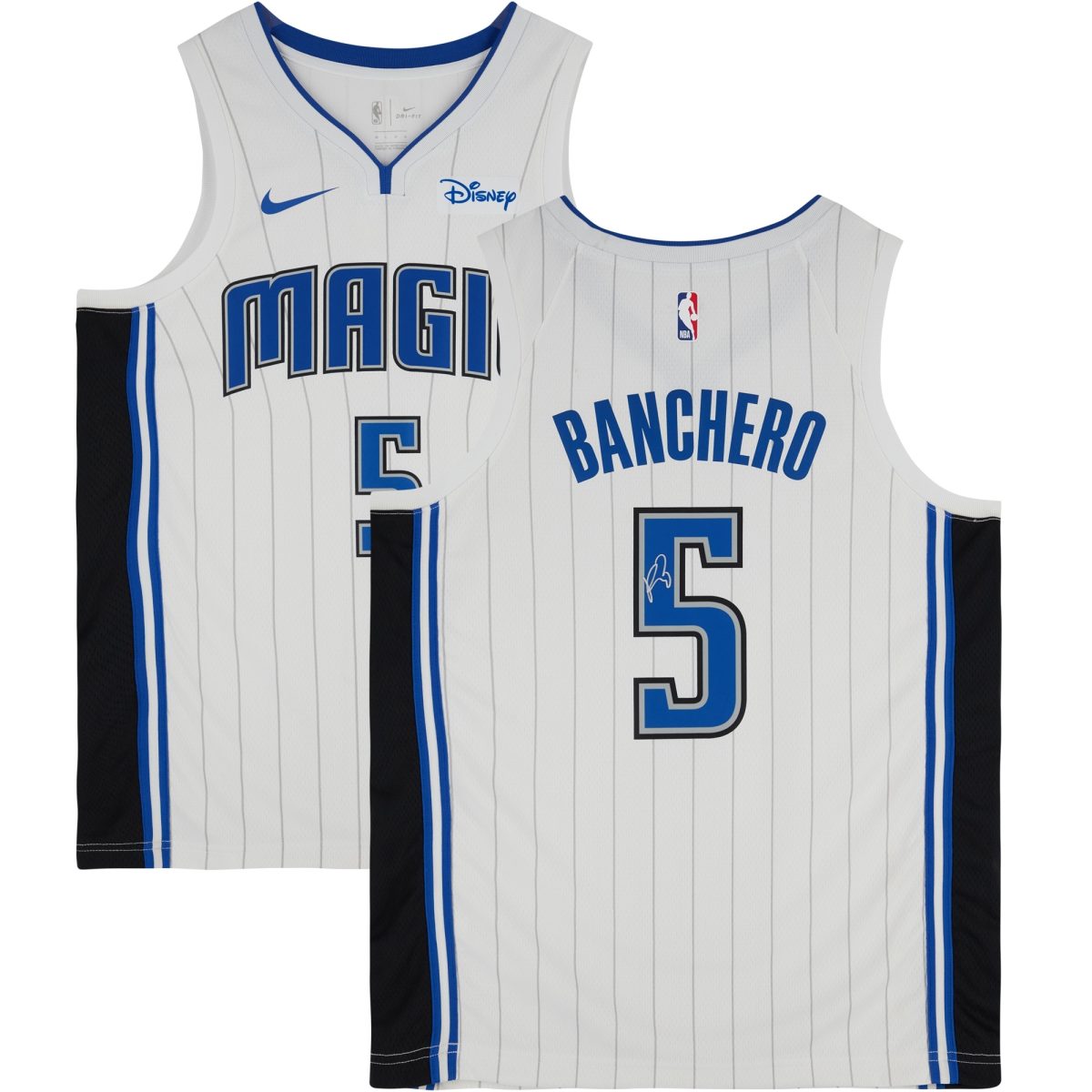 Paolo Banchero Orlando Magic Autographed White Nike Association Swingman Jersey