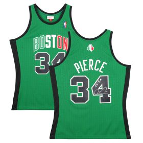 Paul Pierce Boston Celtics Autographed Michell & Ness Oct. 6, 2007 Italy Alternate Kelly Green Swingman Jersey with "The Truth" Inscription