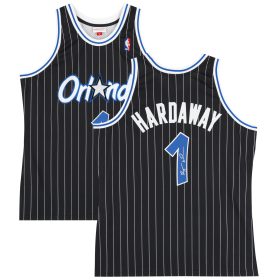 Penny Hardaway Orlando Magic Autographed Mitchell & Ness Black 1994-95 Authentic Jersey