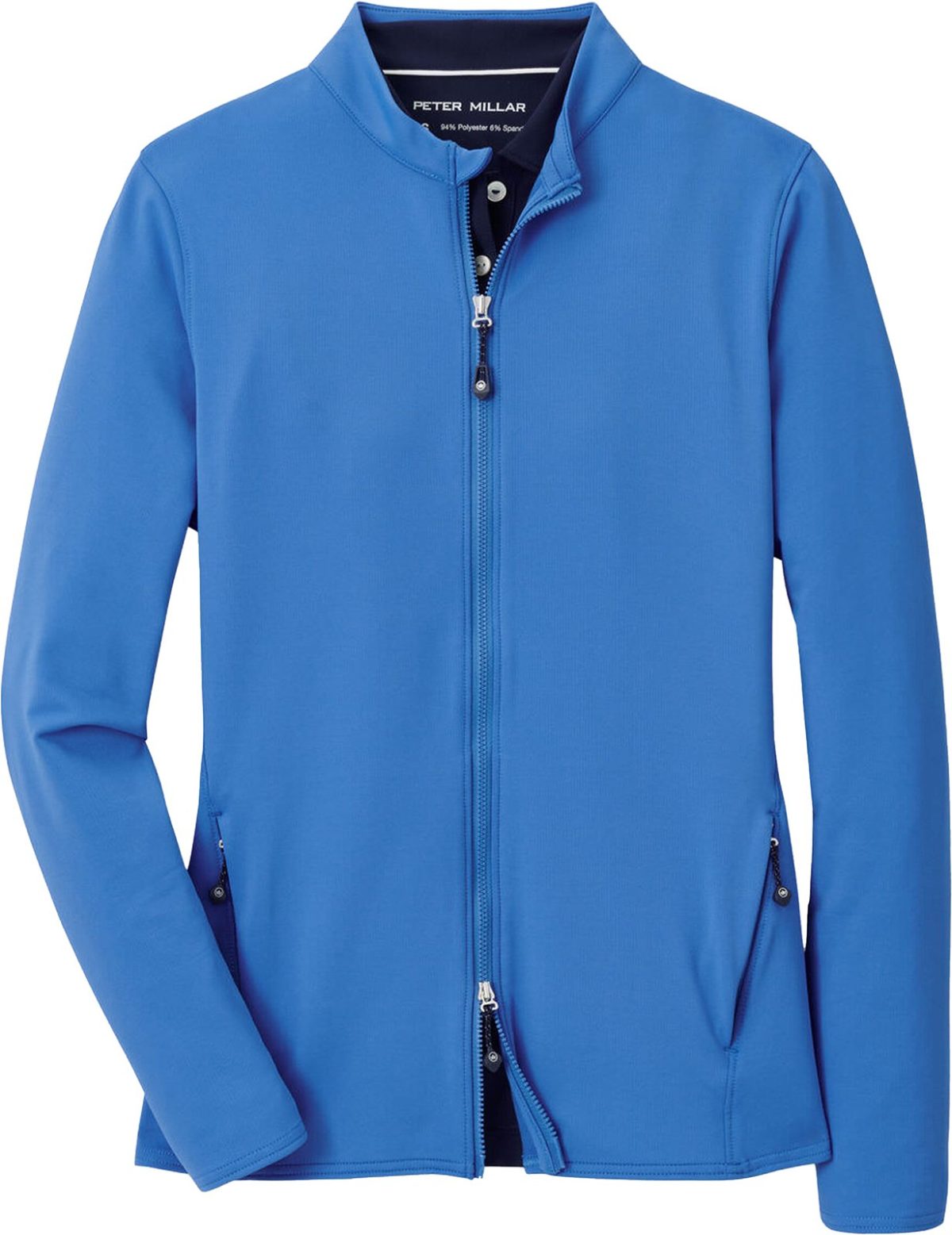 Peter Millar Womens Katy Full Zip Layer Golf Jacket - Blue, Size: Small