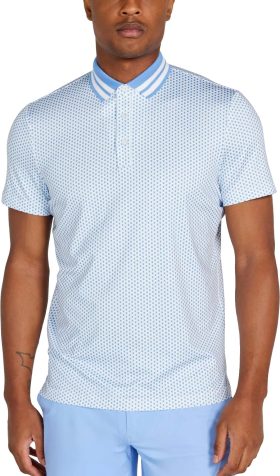 REDVANLY Tucker Men's Golf Polo - Blue, Size: Medium