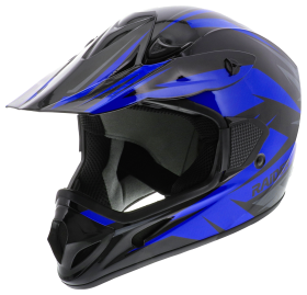 Raider RX2 MX Off-Road Helmet for Adults - Blue - L