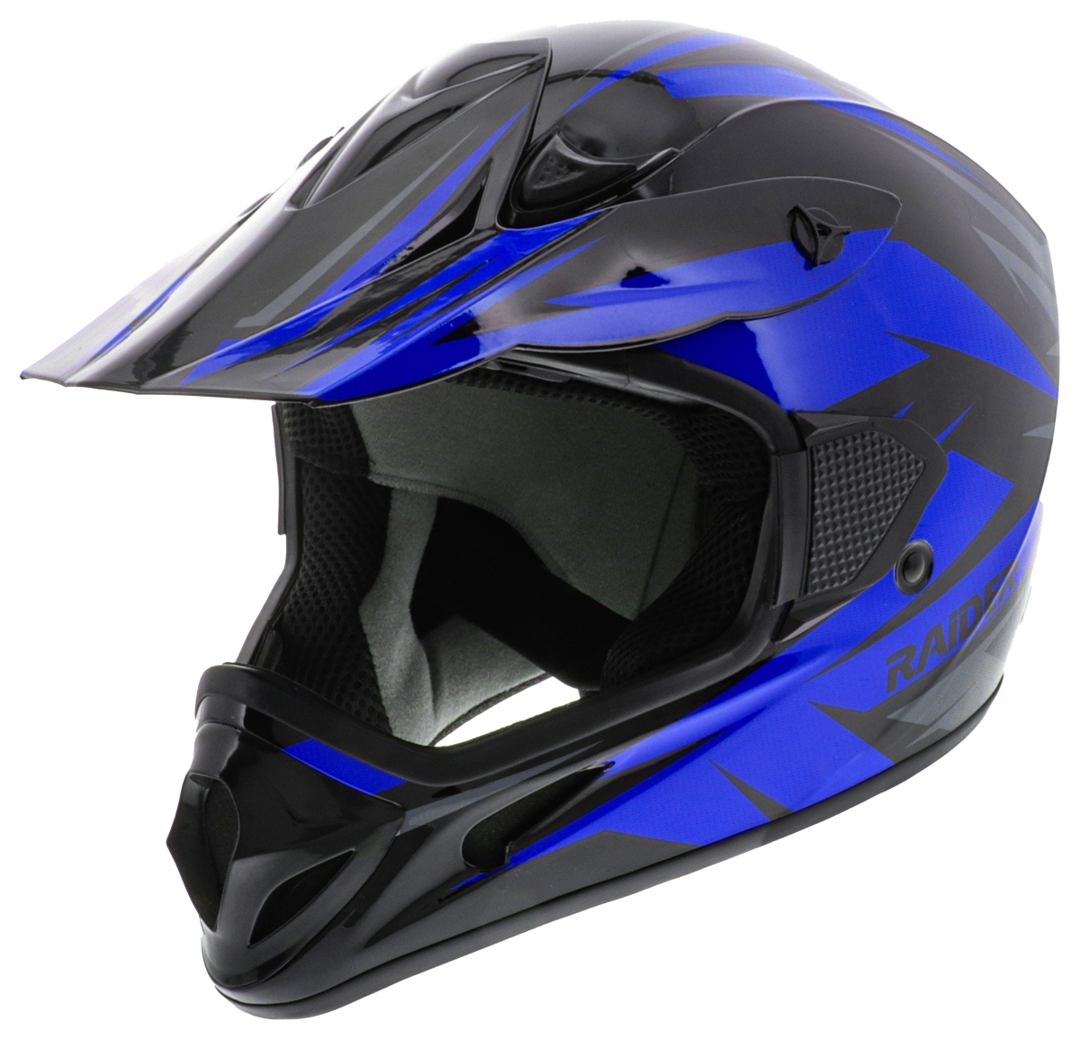 Raider RX2 MX Off-Road Helmet for Adults - Blue - M