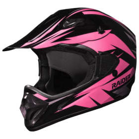 Raider RX2 MX Off-Road Helmet for Adults - Pink - XL