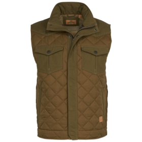 RedHead Ranch Wilsons Creek Quilted Vest for Men - Dark Olive - 2XL