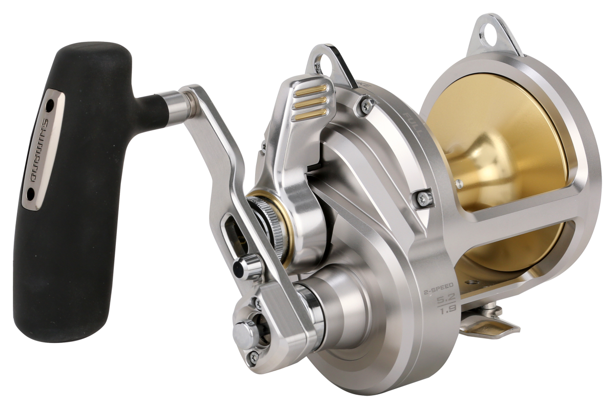 Shimano Talica IIA Two-Speed Conventional Reel - 5.7:1/1.9:1 - 25 Size