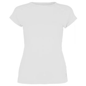 Sofibella Women's Classic Mock Sleeve Tennis Top (White)