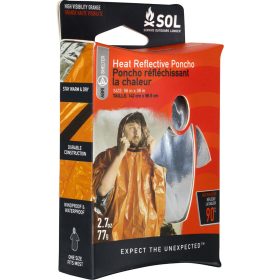 Sol Heat Reflective Survival Poncho