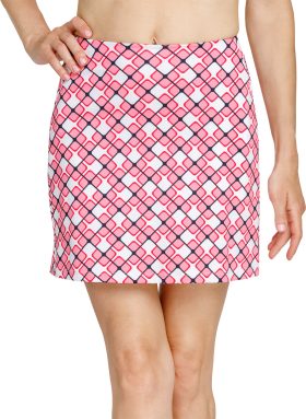 Tail Activewear Womens Cam 17 Inch Golf Skort - Pink, Size: Medium