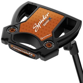 TaylorMade Spider Tour X Black L-Neck Putter 2025 - 34" - TOUR X LN #1 - RIGHT - Golf Clubs