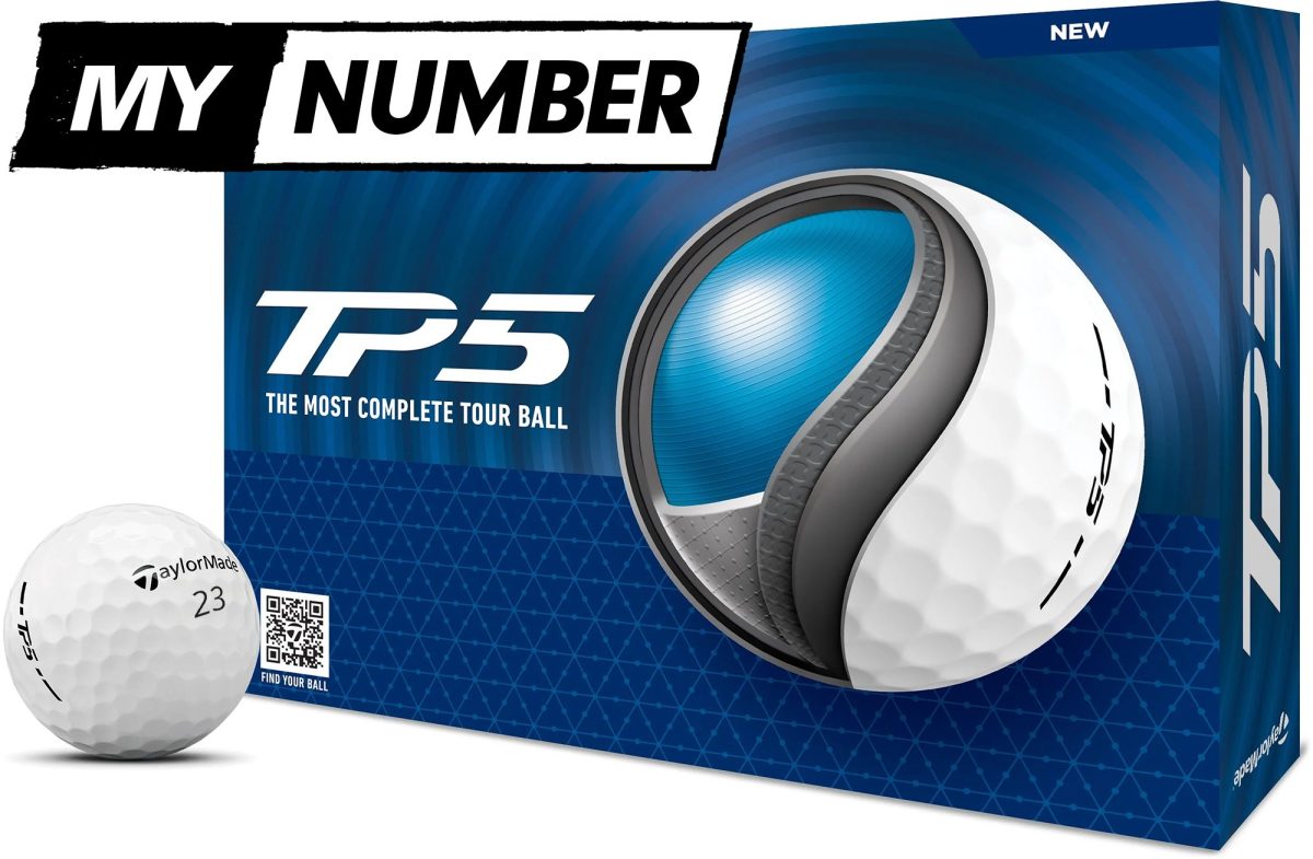 TaylorMade TP5 MyNumber Golf Balls 2024