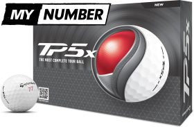 TaylorMade TP5x MyNumber Golf Balls 2024