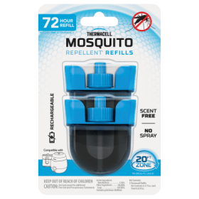 Thermacell Mosquito-Repellent Refill for Radius and Rechargeable Repeller Units - 72 Hours